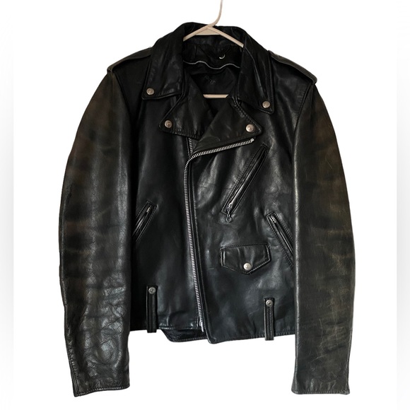 Schott genuine leather jacket - Picture 3 of 6